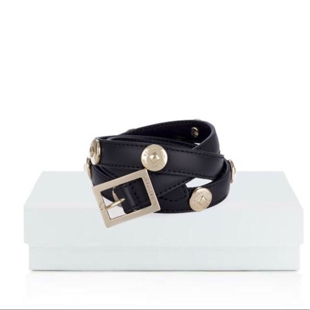 Dylan Kain black belt with silver buckle - New